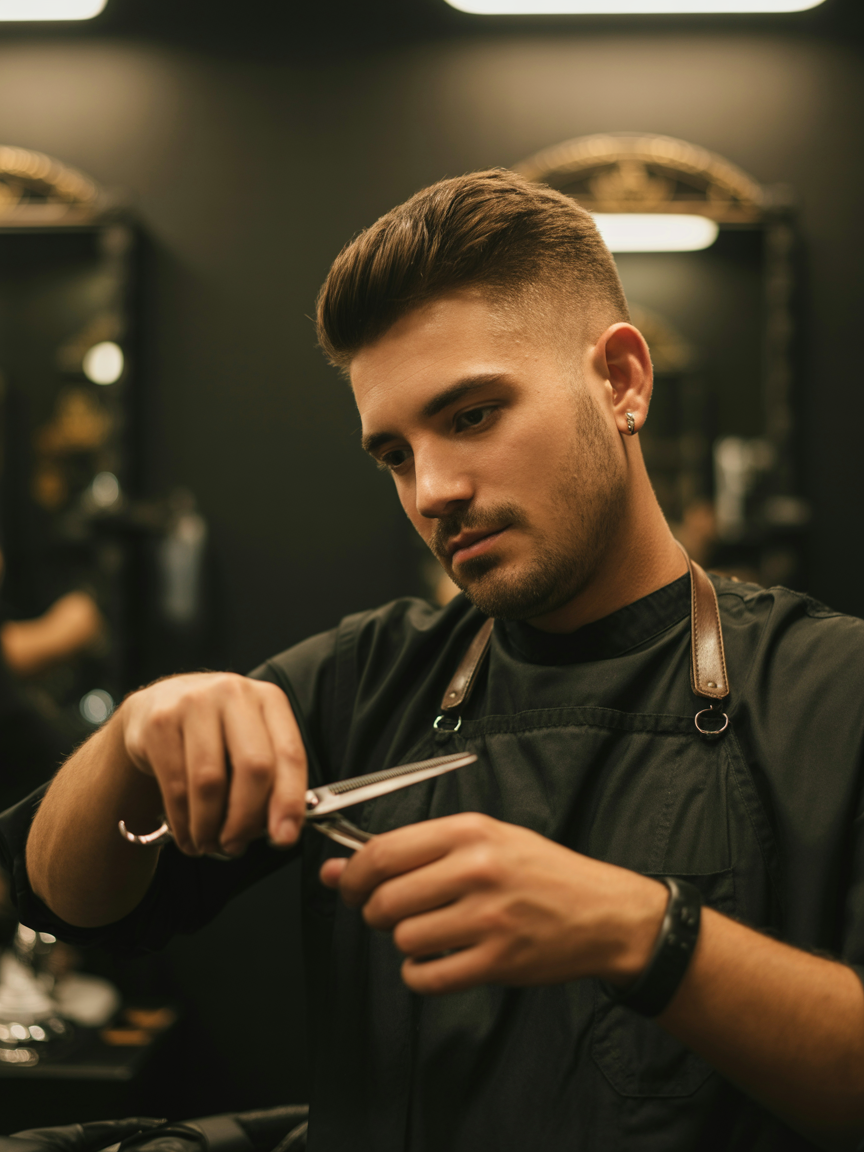 Ibo – Inhaber und Chefbarbier